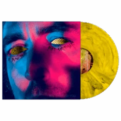 See Through You Yellow & Black Marble Vinyl