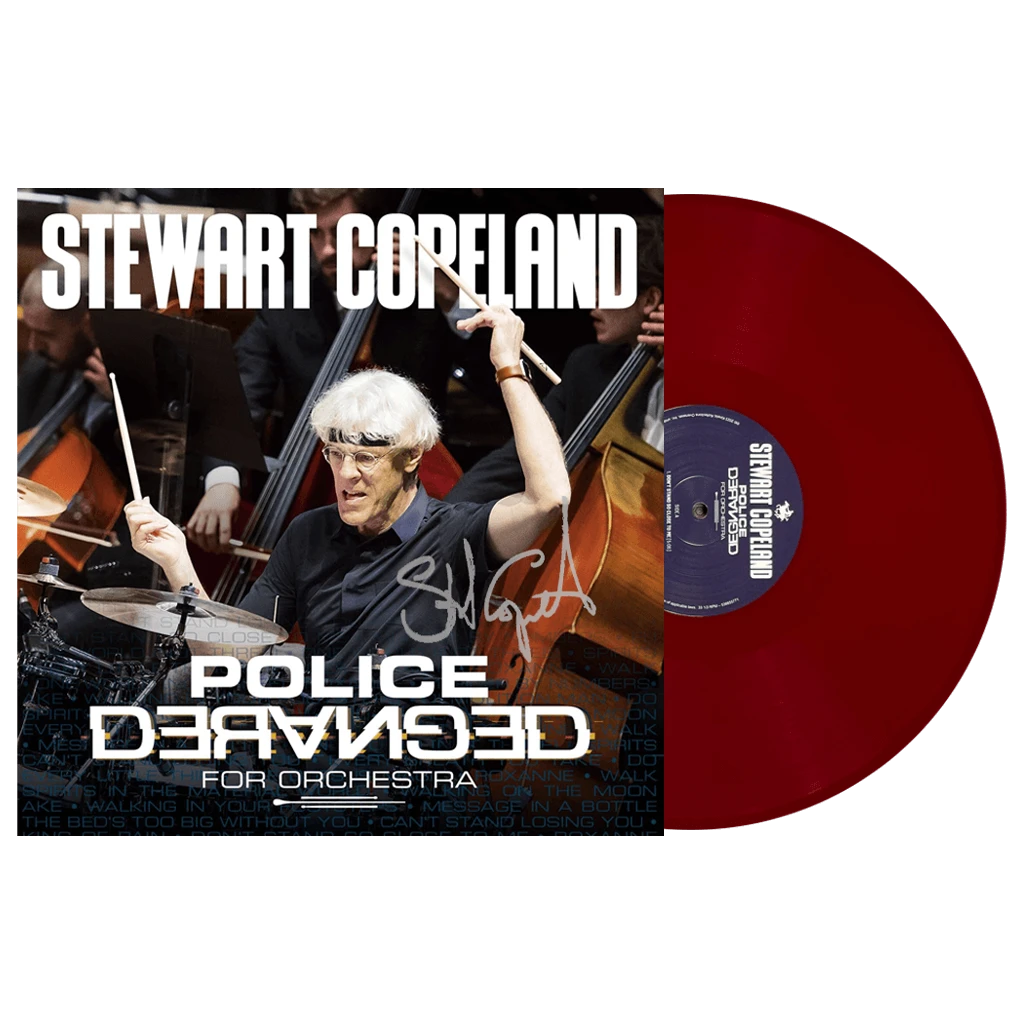 Autographed Police Deranged - 12" Red Vinyl 1 Autographed Police Deranged - 12" Red Vinyl
