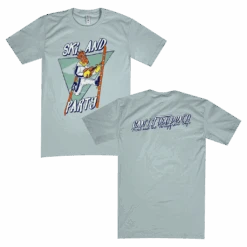 Ski & Party Blue T-Shirt -Cheap Band Tees Vinyl Store SkiAndPartyTee3 1