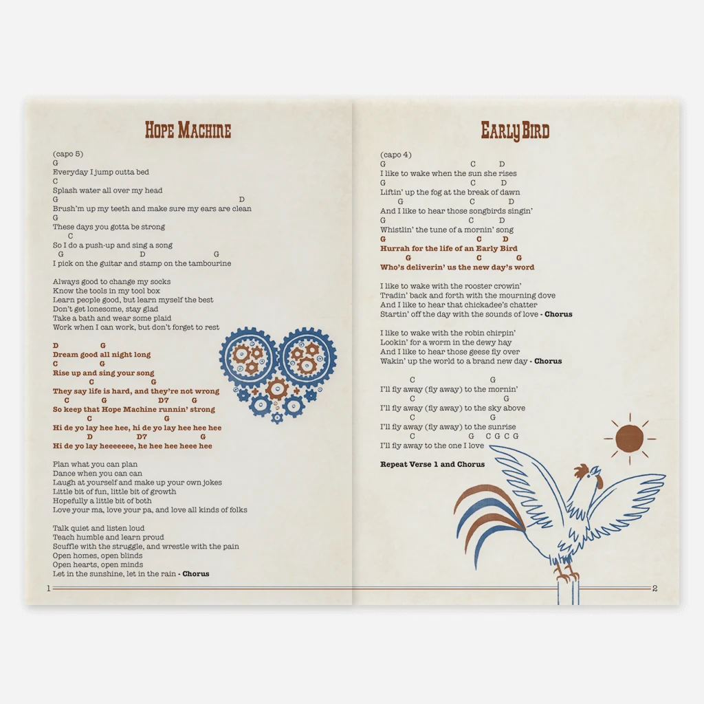 Songs For Singin' Double CD & Illustrated Songbook 6 Songs For Singin' Double CD & Illustrated Songbook - Image 6