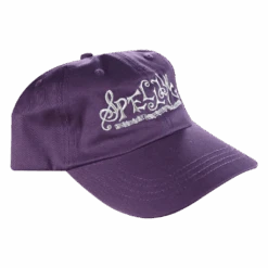 SPELLLING Logo Dad Hat -Cheap Band Tees Vinyl Store SpellingPurpleHatFront