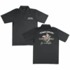 Police Deranged Grey Polo T-Shirt