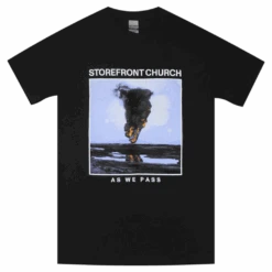 As We Pass Black T-Shirt