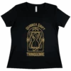 Transgenre Womens Black V-Neck
