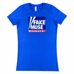 Fake Muse Blue T-Shirt -Cheap Band Tees Vinyl Store TA 2 6dcbc141 420b 450b ad25 bbc0e0e435df