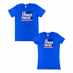 Fake Muse Blue T-Shirt