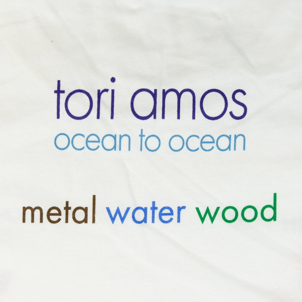 Metal Water Wood White T-Shirt 3 Metal Water Wood White T-Shirt - Image 3