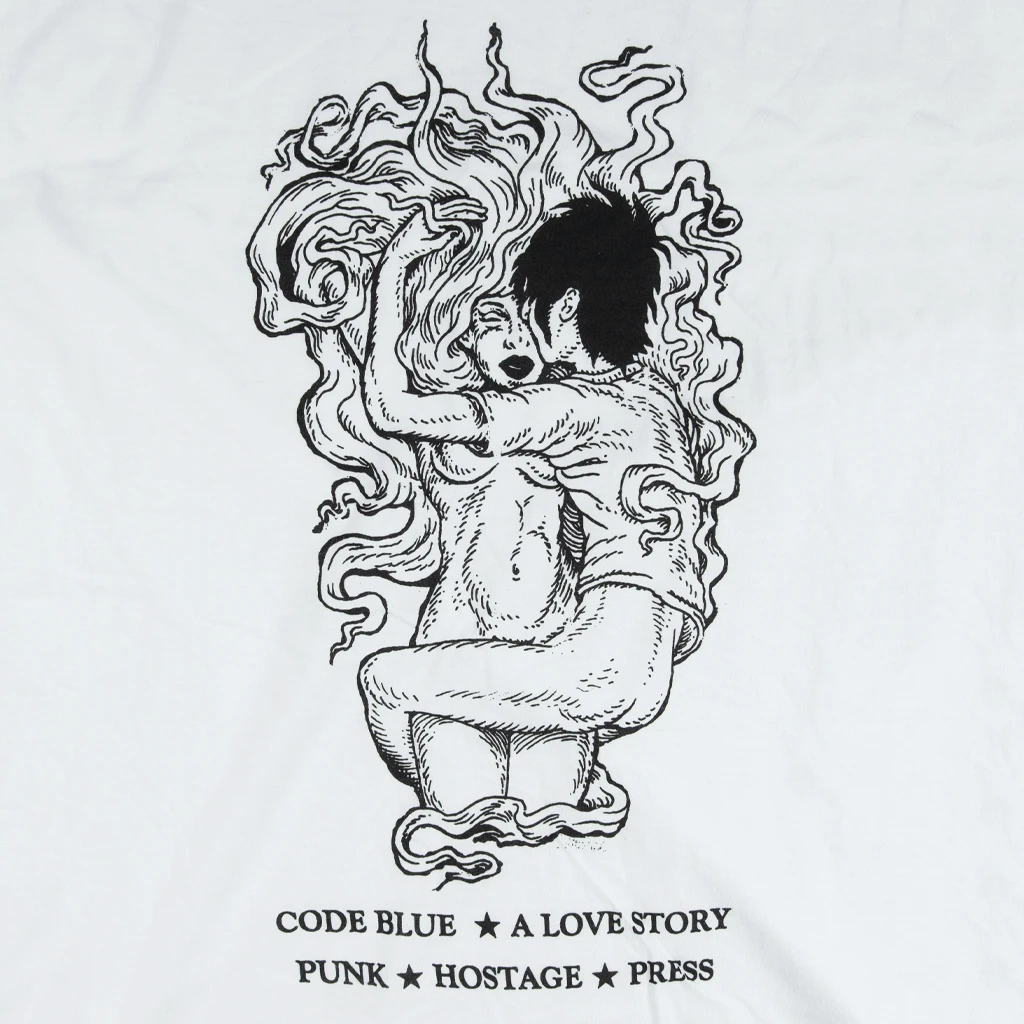Code Blue White T-Shirt 2 Code Blue White T-Shirt - Image 2