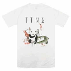 Animals Acoustic White T-Shirt