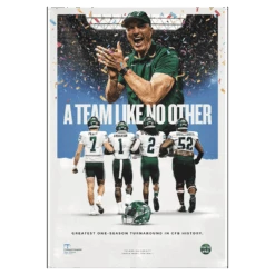AUTOGRAPHED “Team Like No Other” Poster