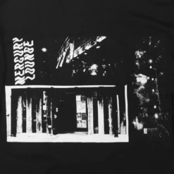 Mercury Black Pocket Long Sleeve -Cheap Band Tees Vinyl Store TheMercuryLoungeLongSleeveBackClose