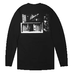 Mercury Black Pocket Long Sleeve -Cheap Band Tees Vinyl Store TheMercuryLoungeLongSleeveBackPng