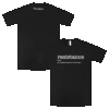 Resistance Definition Black T-Shirt