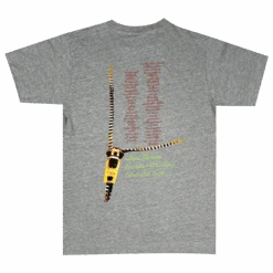 Scarlet's Walk 2023 European & US Tour Grey T-Shirt -Cheap Band Tees Vinyl Store ToriAmosUnzipTee2 1