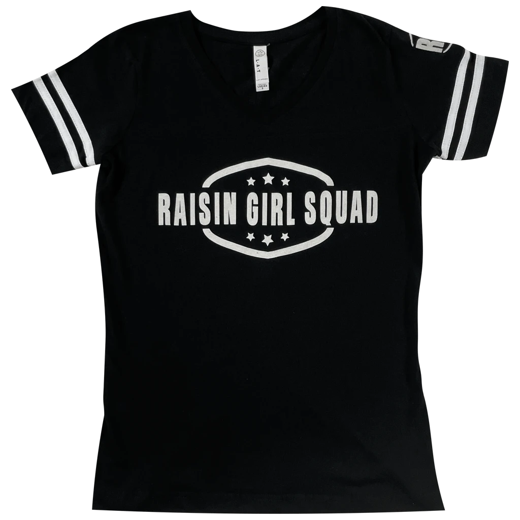 Raisin Girl Squad Black T-Shirt 2 Raisin Girl Squad Black T-Shirt - Image 2