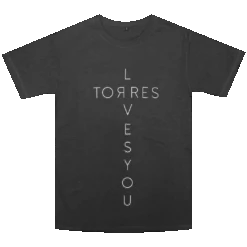 Torres Loves You Dark Gray T-Shirt