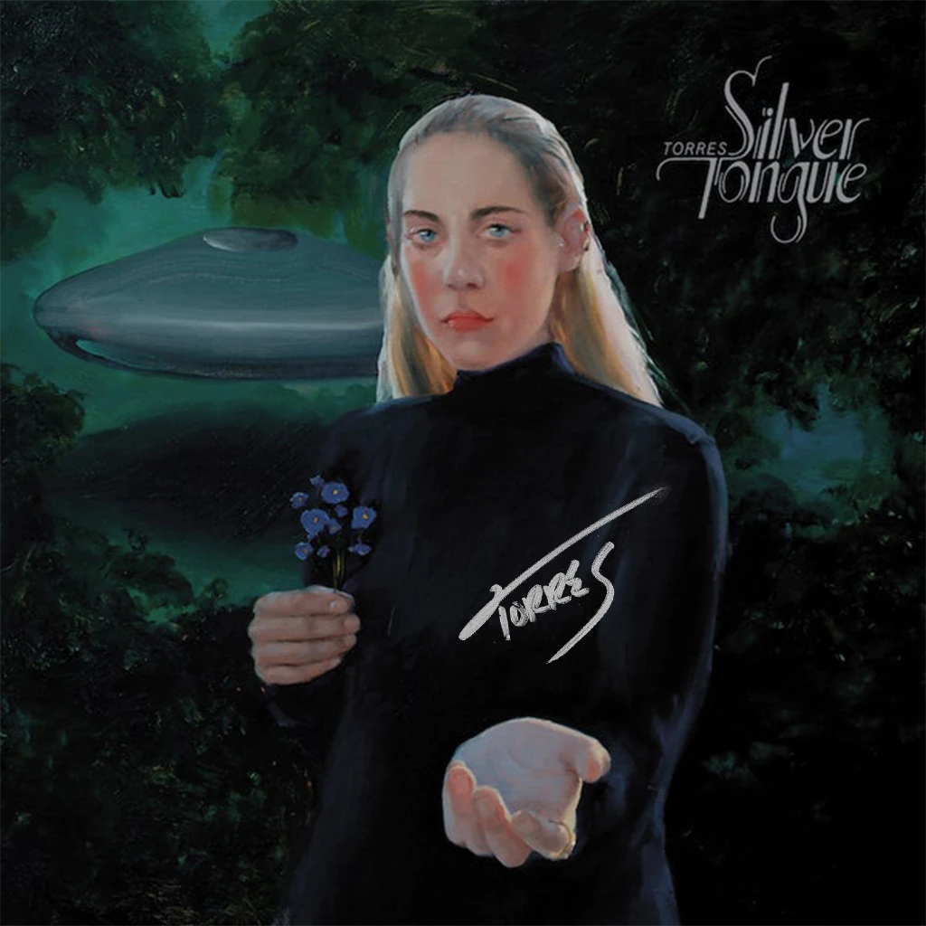 Silver Tongue Autographed Black Vinyl 2 Silver Tongue Autographed Black Vinyl - Image 2