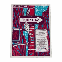 Fall Tour Poster -Cheap Band Tees Vinyl Store TurkuazFallTour2019
