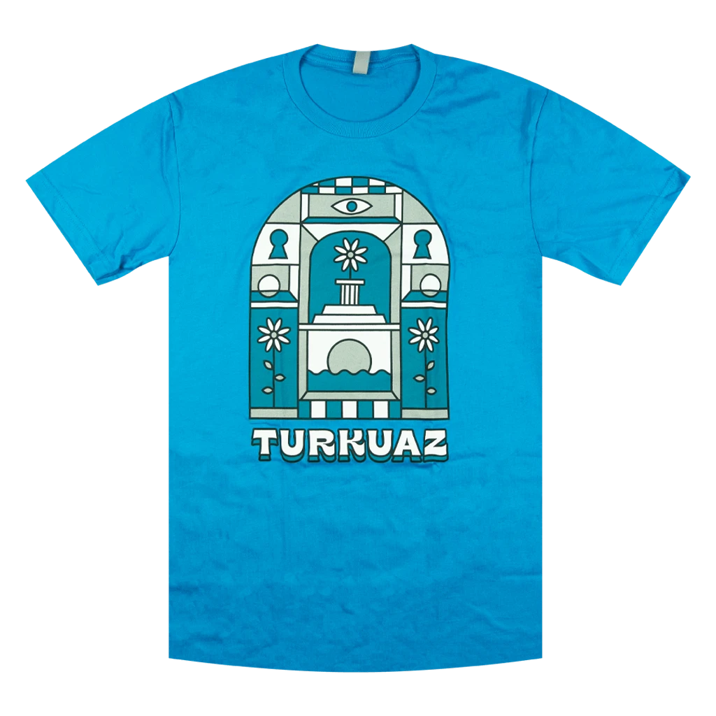 Men's Arches Teal T-Shirt 1 Men's Arches Teal T-Shirt