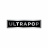 ULTRAPOP Enamel Pin - Silver On Black