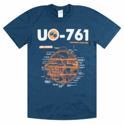 Rock & Roll Submarine Navy T-Shirt -Cheap Band Tees Vinyl Store UnisexTeeFront