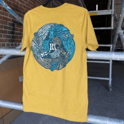 Winds Of Change Mustard T-Shirt 9 Winds Of Change Mustard T-Shirt -Cheap Band Tees Vinyl Store WOCMustardLifestyle2 1