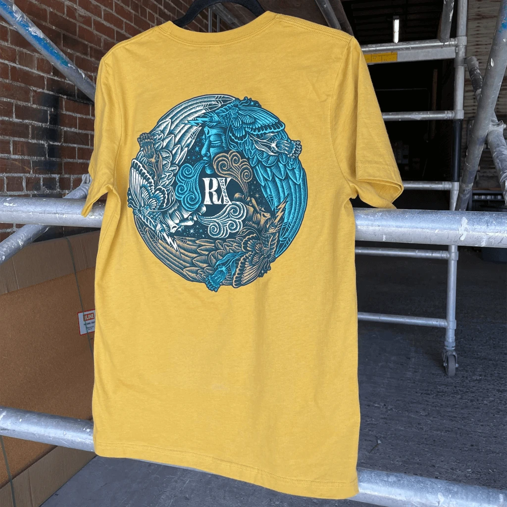 Winds Of Change Mustard T-Shirt 4 Winds Of Change Mustard T-Shirt - Image 4