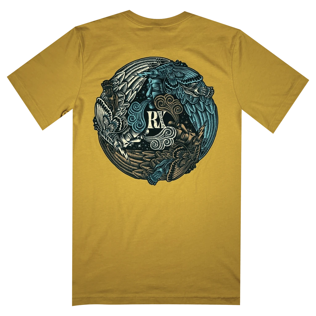 Winds Of Change Mustard T-Shirt 2 Winds Of Change Mustard T-Shirt - Image 2