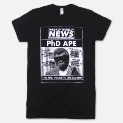 PhD Ape Black T-Shirt