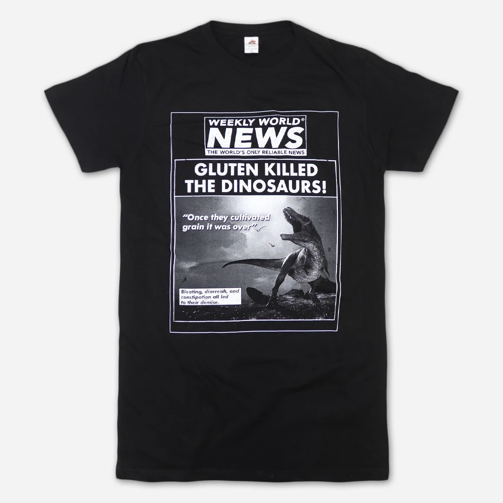 Dino Black T-Shirt 1 Dino Black T-Shirt