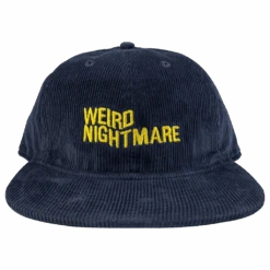 Embroidered Corduroy Hat -Cheap Band Tees Vinyl Store WeirdNightmareHat 1