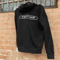 Reverse Hoodie -Cheap Band Tees Vinyl Store WhitneyBlackHoodie Lifestyle 2 1