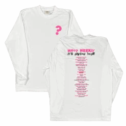 Who? Live Official Tour White Long Sleeve
