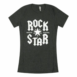 Rock Star T-Shirt Womens T-Shirt -Cheap Band Tees Vinyl Store Women sTeeFront e0321b11 fcc0 40a7 a1c9 9081bc48e23c