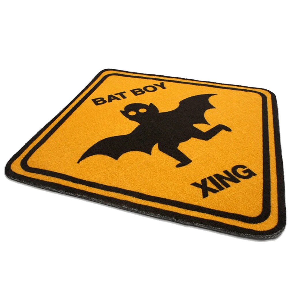Bat Boy Crossing Rug 1 Bat Boy Crossing Rug