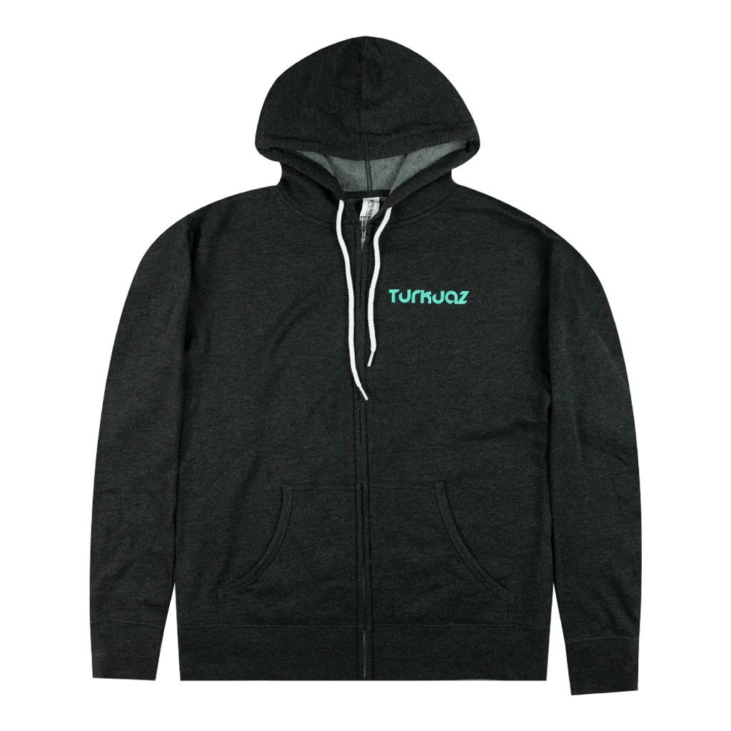 Arcade Vintage Black Zip Hoodie 2 Arcade Vintage Black Zip Hoodie - Image 2