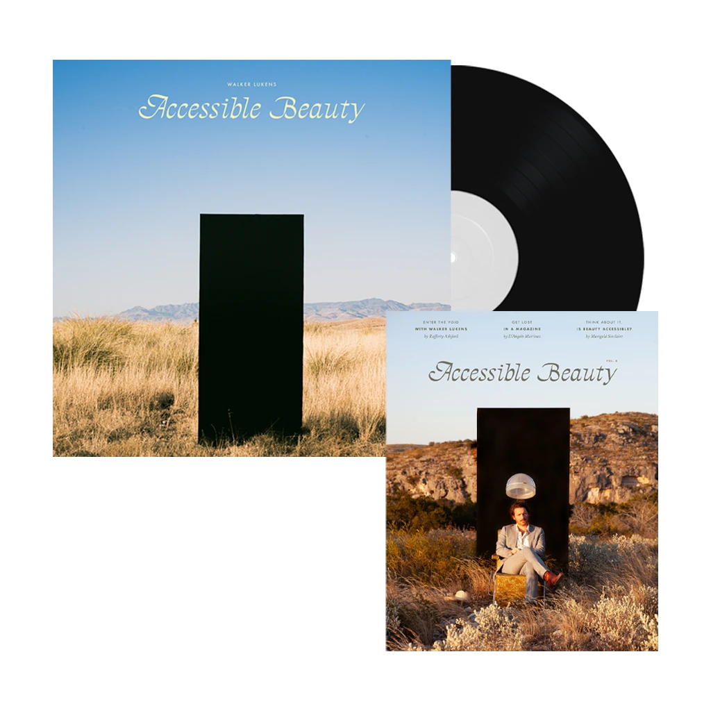 Accessible Beauty Vinyl + Zine Bundle 1 Accessible Beauty Vinyl + Zine Bundle
