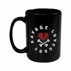 Fuck First Mug -Cheap Band Tees Vinyl Store blackmugclose2