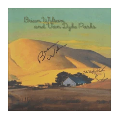 Brian Wilson & Van Dyke Parks - Orange Crate Art Signed LP
