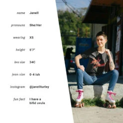 Dyke Drama Tee -Cheap Band Tees Vinyl Store dykedrama 0002 model1 bio