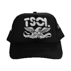 Eagle Trucker Hat -Cheap Band Tees Vinyl Store eagletruckerhatfront