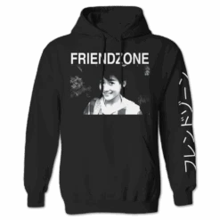 Friendzone Black Hoodie
