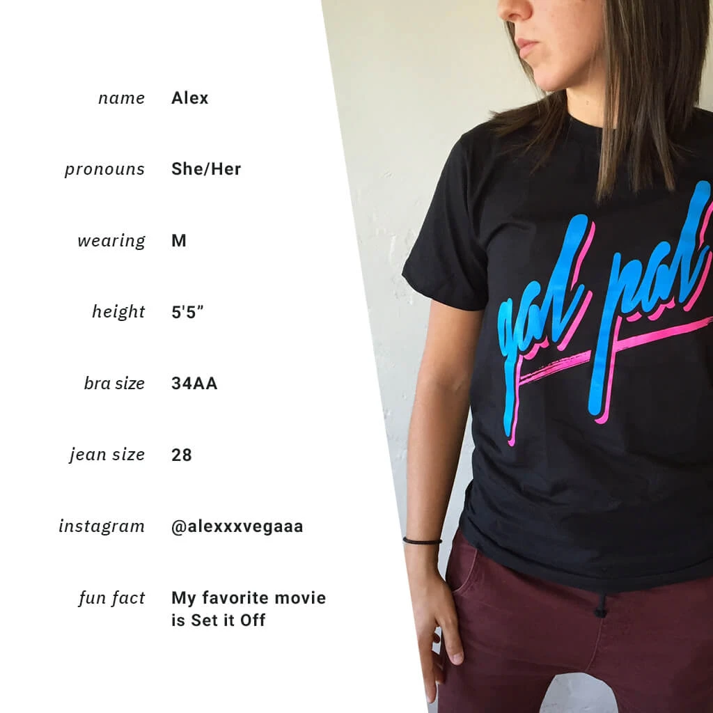 Gal Pal Black Tee 5 Gal Pal Black Tee - Image 5