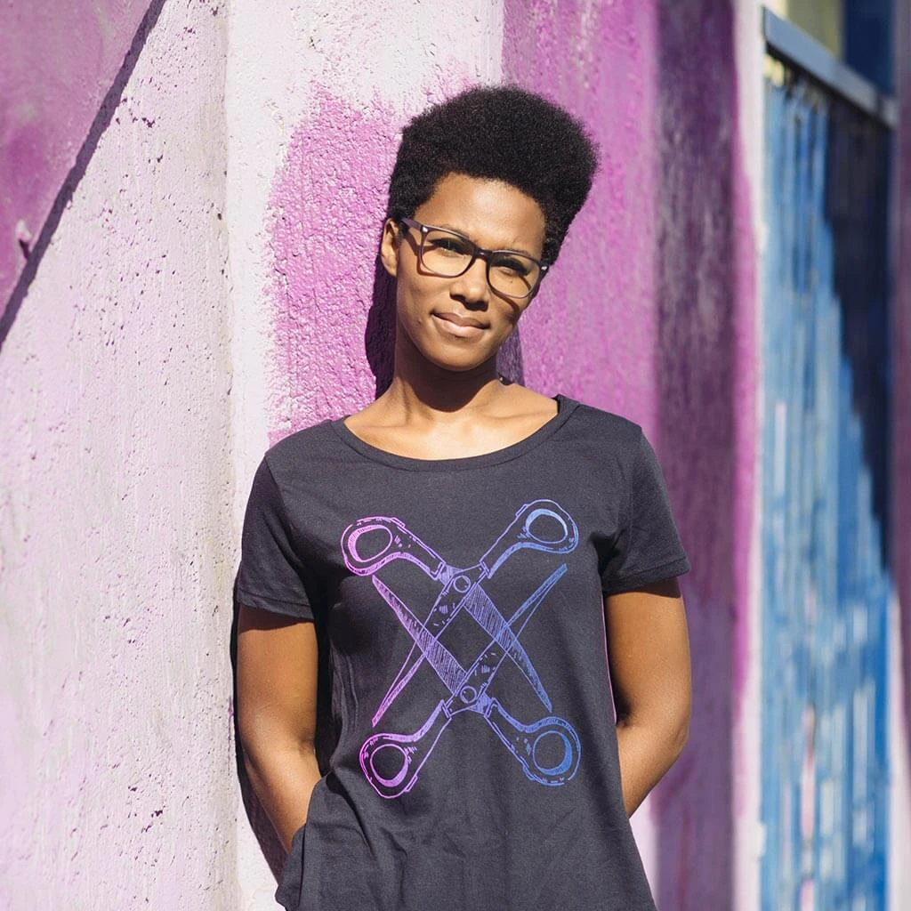 Basic Scissoring Vintage Tee 2 Basic Scissoring Vintage Tee - Image 2