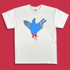 Hands Off-White T-Shirt