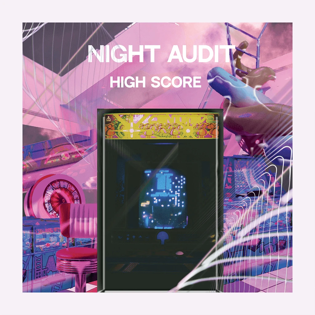 Night Audit - High Score - Color-in-Color 12" Vinyl 2 Night Audit - High Score - Color-in-Color 12" Vinyl - Image 2