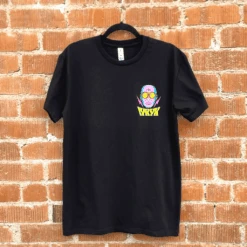 IYKYK Music Festival 2023 Black T-Shirt -Cheap Band Tees Vinyl Store iykyk fest shirt lifestyle1 fixed 1