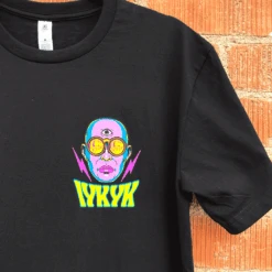 IYKYK Music Festival 2023 Black T-Shirt -Cheap Band Tees Vinyl Store iykyk fest shirt lifestyle3 1
