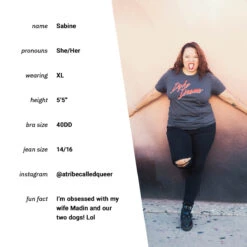 Dyke Drama Tee -Cheap Band Tees Vinyl Store merchstore 0021 dyke drama tee A bio