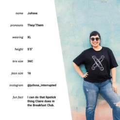 Basic Scissoring Black Tee -Cheap Band Tees Vinyl Store merchstore 0027 scissoring tee A bio